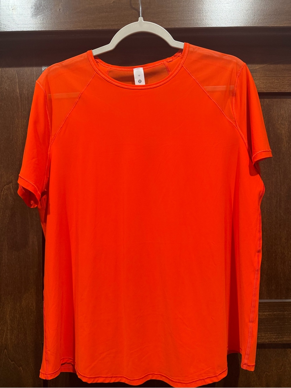 lululemon athletica Women's Short-Sleeve Tee - Vibrant Orange 12 new without tag